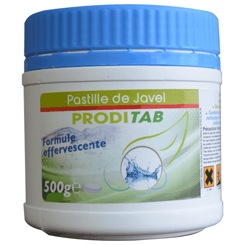 JAVEL HYPOCHLORITE DE SODIUM EN PASTILLES (150TAB)